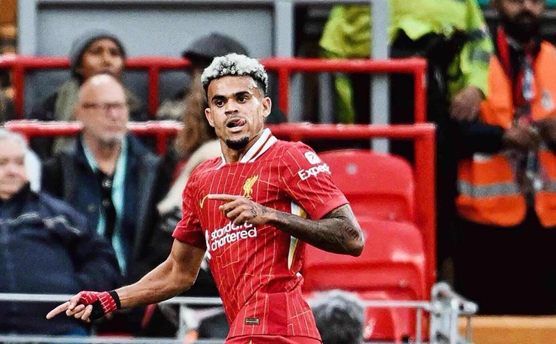 Luis Diaz là một trong những cầu thủ nổi bật tại Liverpool